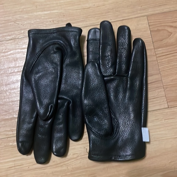 Breaking hearts and burning rubber leather gloves size medium - Picture 3 of 5